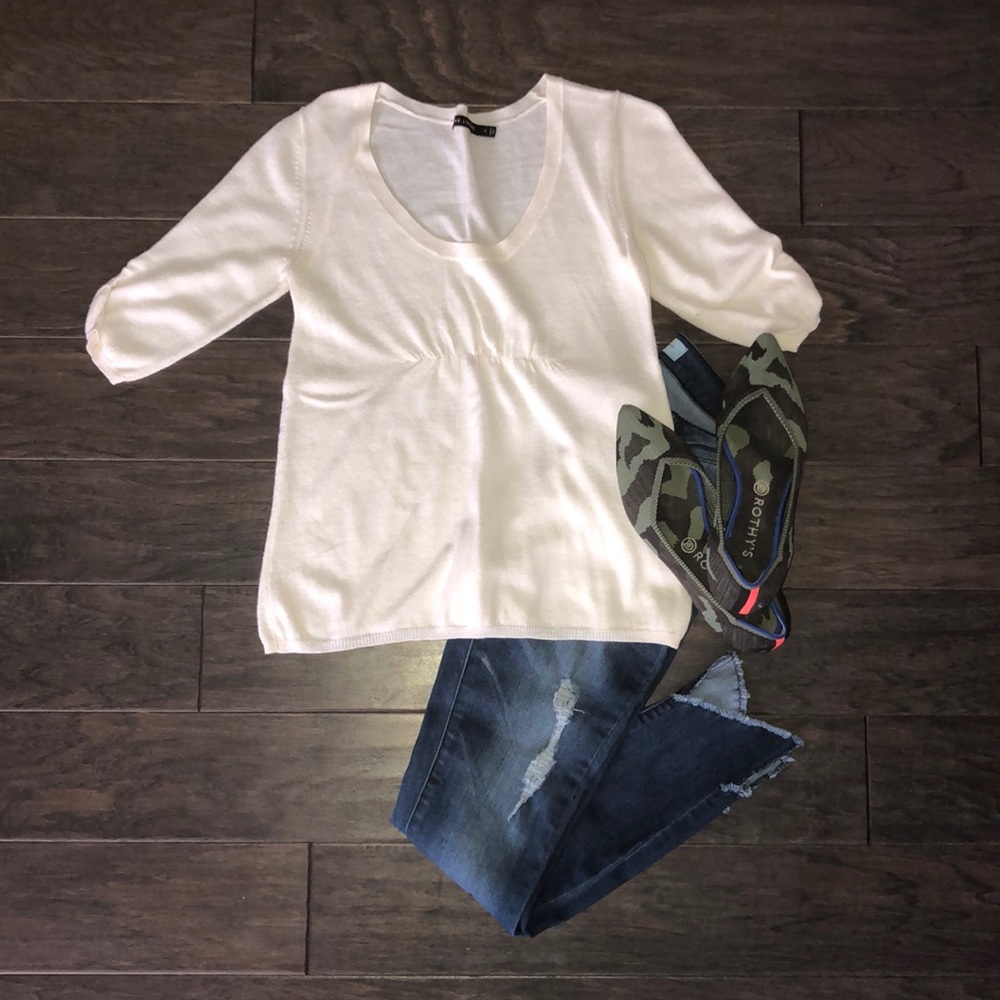 The Limited cream sweater